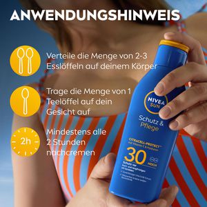 Produktbild für Sonnencreme Nivea Sun Schutz &amp; Pflege