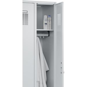 Produktbild für Spind CP-Möbel Basis PLUS, lichtgrau