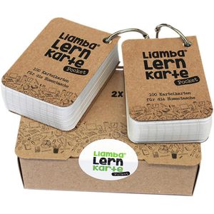 Produktbild für Karteikarten Liamba Pocket, Recycling, A8