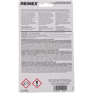 Produktbild für WC-Duftspüler Reinex 5-Balls, Regenbogen