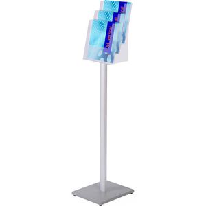 Produktbild für Prospekthalter Showdown-Displays MB3C230, silber