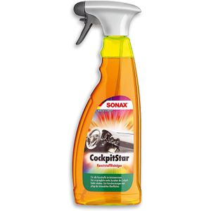 Sonax Cockpitspray 02494000, Cockpitstar, Sprühflasche, Kunststoffreiniger, mit Duft, 750 ml