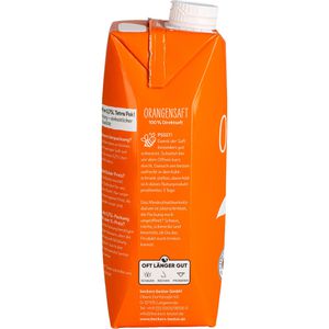 Produktbild für Saft Beckers Bester, Orange, ohne Zuckerzusatz