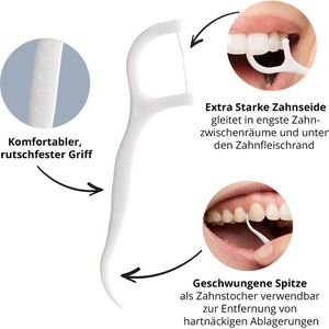 Produktbild für Zahnseide Böttcher-AG Premium extra stark, ungewachst
