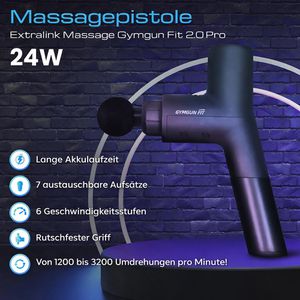 Produktbild für Massagepistole Extralink Gymgun Fit 2.0 Pro