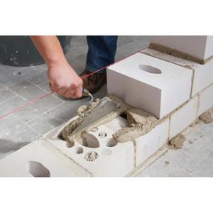 Produktbild für Maurerschnur kwb 925120, rot/weiß