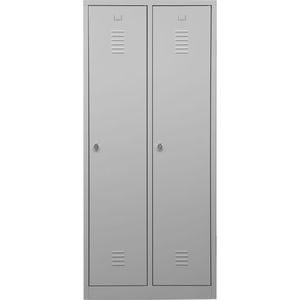 Produktbild für Spind G-Office WRD/2.1880, lichtgrau