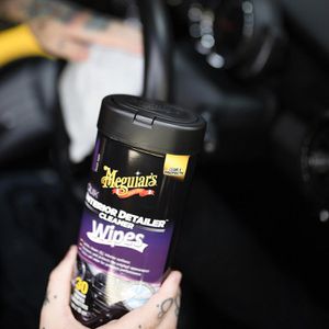 Produktbild für Reinigungstücher Meguiars G13600EU QuikInteriorDetailer feucht