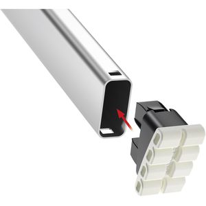 Produktbild für Leiterfüße Hailo EasyClix Living, Size L, 9947-001