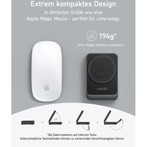 Produktbild für Ladestation Anker 3in1 MagGo faltbar