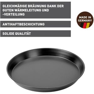 Produktbild für Pizzablech Kaiser Classic, antihaftbeschichtet, rund