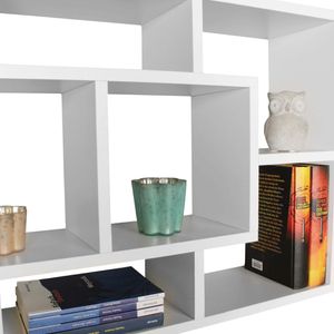 Produktbild für Wandregal Wohnling Alex, WL5.167, weiß