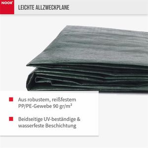 Produktbild für Abdeckplane NOOR Easy, grün