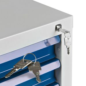 Produktbild für Schubladenschrank ADB 24774, aus Metall