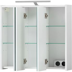 Produktbild für Spiegelschrank Schildmeyer Dex 155120, weiß matt