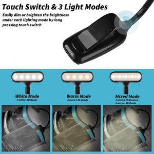 Produktbild für Leselampe Infitronic IN9LEDNLPRO1B, mit Klemme