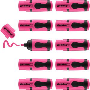 Textmarker Edding 7, Mini Highlighter, 10 Stück