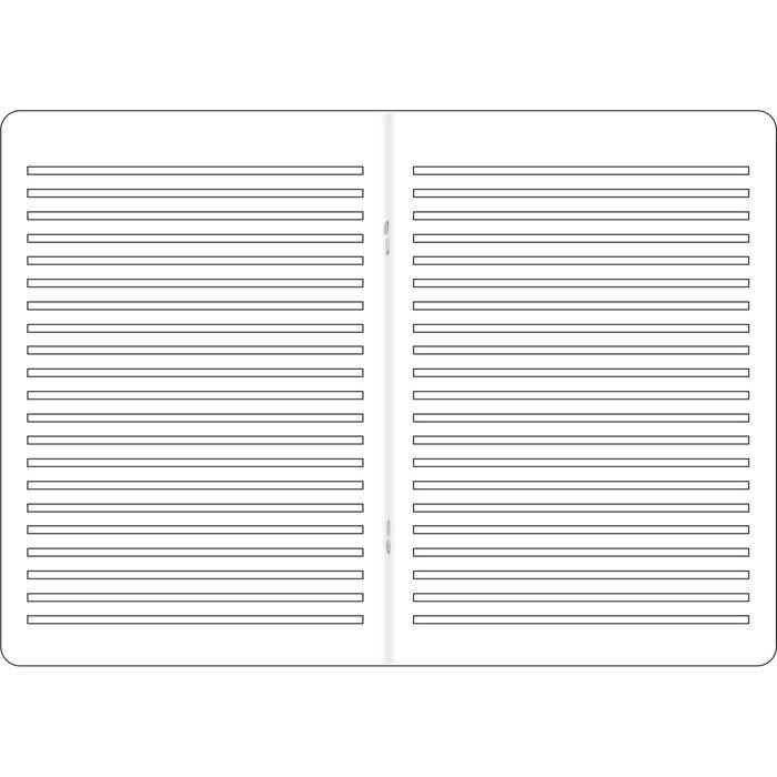 Herlitz Schulheft 3321809 x-book, Lineatur 3, A4, 16 Blatt, liniert mit