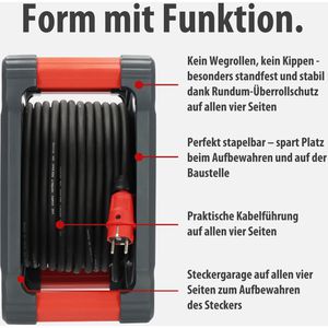 Produktbild für Kabeltrommel Brennenstuhl Professional KA3200, für außen IP44