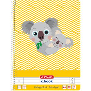 Produktbild für Collegeblock Herlitz Cute Animals - Koala, 400161793, A4