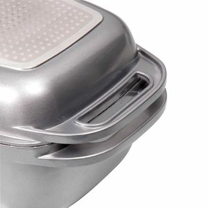 Produktbild für Bräter STONELINE 7947 grau, aus Aluguss