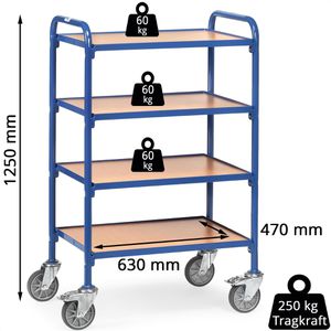 Produktbild für Kommissionierwagen Fetra Beistellwagen, 32931