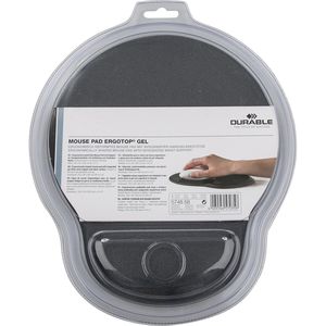 Produktbild für Mauspad Durable Ergotop, 574858, anthrazit