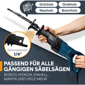 Produktbild für Säbelsägeblatt BAURIX Shark, SSB-5