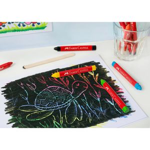 Produktbild für Wachsmalstifte Faber-Castell Jumbo 120011