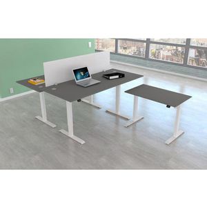 Produktbild für Tischtrennwand Kerkmann start up 3752, weiß