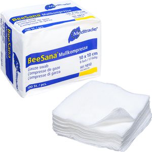 Mullkompressen Meditrade BeeSana, unsteril