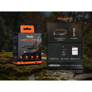 Produktbild für Stirnlampe Fenix HM23 V2.0 LED, mit Batterie
