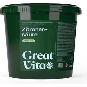 Zitronensäure GreatVita Monohydrat E-330, Pulver