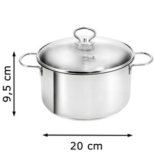 Produktbild für Kochtopf Kopf 124719 Merkur, 2,9 Liter