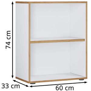 Produktbild für Aktenregal VCM Salia 920708, aus Holz