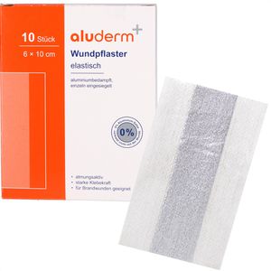 Produktbild für Pflaster Söhngen aluderm+ Aluplast 1009199, 10 Stück