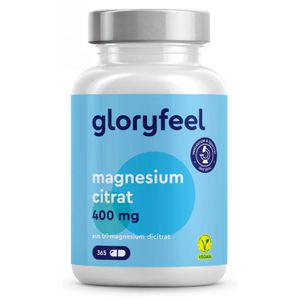 Magnesium gloryfeel Citrat, 365 Kapseln
