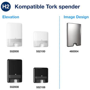 Produktbild für Papierhandtücher Tork Xpress Premium, 100889, H2, 2-lagig