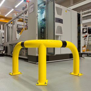 Produktbild für Rammschutzbügel Moravia XL, aus verzinktem Stahl, Außenbereich