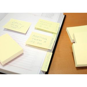Produktbild für Haftnotizen Info Sticky Notes, 5653-01, gelb