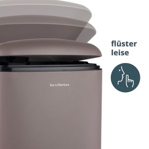Produktbild für Mülleimer Les-Collectors N883, taupe