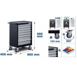Produktbild für Werkzeugwagen BGS-technic 6060, bestückt