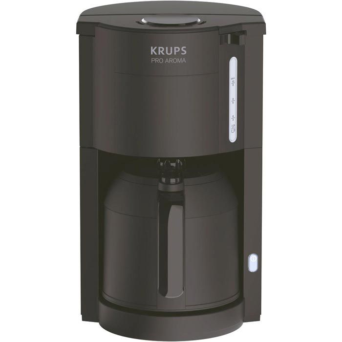 Krups Kaffeemaschine ProAroma Therm KM3038, 10 Tassen, 1 Liter, schwarz,  mit Thermoskanne – Böttcher AG
