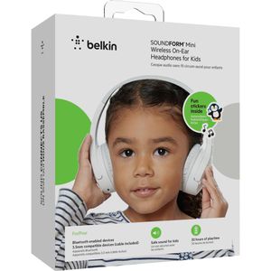Produktbild für Kopfhörer Belkin SoundForm Mini, weiß