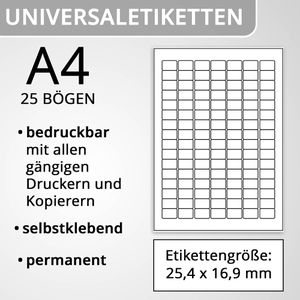 Produktbild für Universaletiketten Herma 4334 Premium, weiß