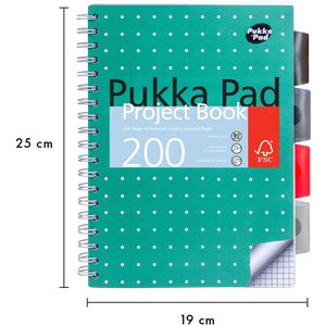 Produktbild für Collegeblock Pukka-Pad Metallic Organiserbook, B5