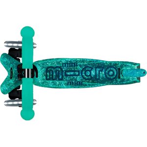 Produktbild für Scooter Micro Mini deluxe, mit 3 Rollen, aus Kunststoff, blau