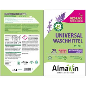 Produktbild für Waschmittel AlmaWin Vollwaschmittel Lavendelduft