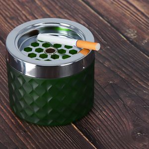 Produktbild für Aschenbecher APS Windaschenbecher Indoor &amp; Outdoor, mit Deckel