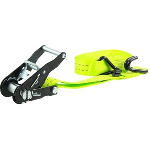 Produktbild für Spanngurt Sandax 297, grün, mit Haken &amp; Ratsche